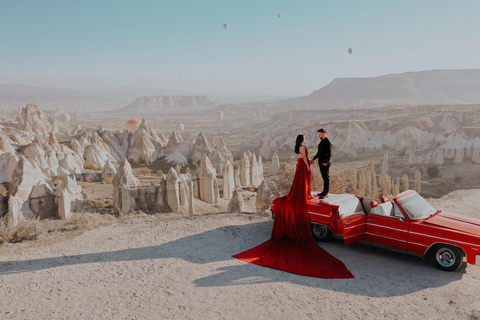 Nevsehir: Classic Car Tour of Cappadocia with Photo ShootStandard Option