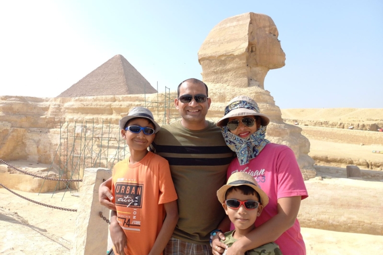 De El Cairo o Giza; Medio día Pirámides de Giza y la EsfingeTour con paseo en cuatrimoto de 1 hora por la meseta de Giza