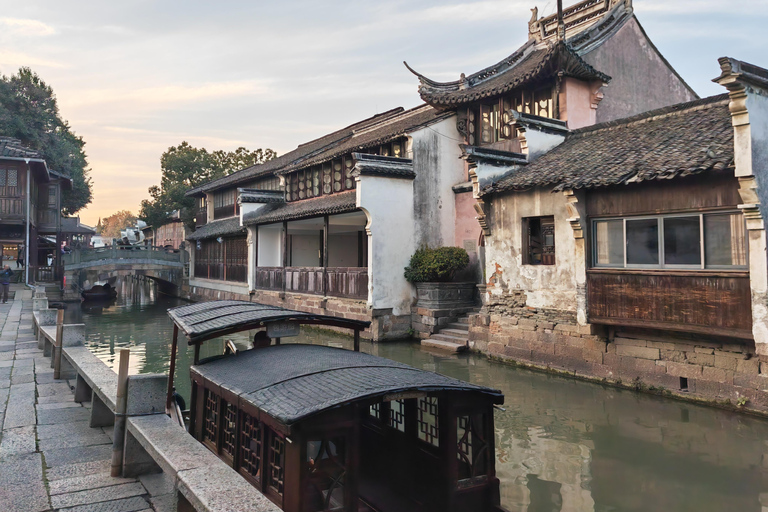 Hangzhou: Wuzhen and Xitang Private Day Trip with Pickup Option 3 Hangzhou: Wuzhen East Zha + Nanxun Night View