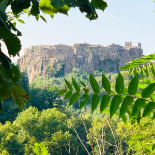 From Rome: Private Tour of Calcata & Bomarzo Thermal Baths