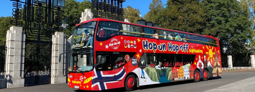 Oslo: 24-Hour Hop-On Hop-Off Sightseeing Bus Ticket