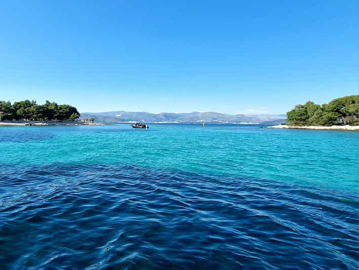 Split: Blue Lagoon and Trogir Speedboat Half-Day Round Trip | GetYourGuide