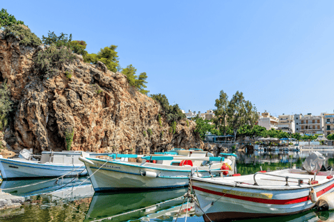 Heraklion: Rejs Spinalonga i Agios Nikolaos z lunchem BBQOdbiór z obszarów: Stalis, Malia, Hersonisos i Sisi