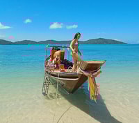 Koh Samui, Korallen- und Schweininsel-Longailboot kleiner Gruppen-Tour - Housity