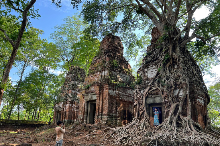 Privat rundtur: Koh Ker-gruppen, Beng Mealea &amp; Tonle SapPrivat tur: Koh Ker-gruppen, Beng Mealea och Tonle Sap