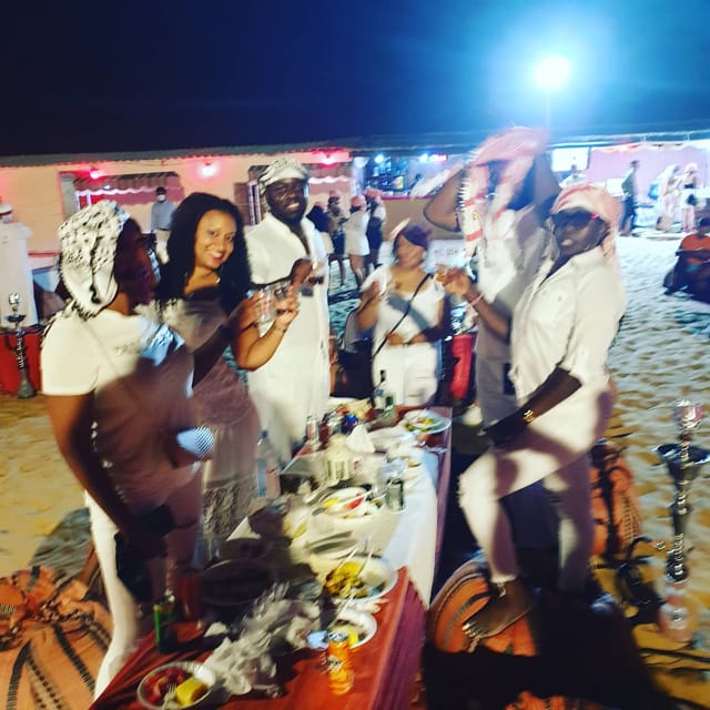 From Dubai: Desert Safari, BBQ, Quad Biking, Shisha & Drinks