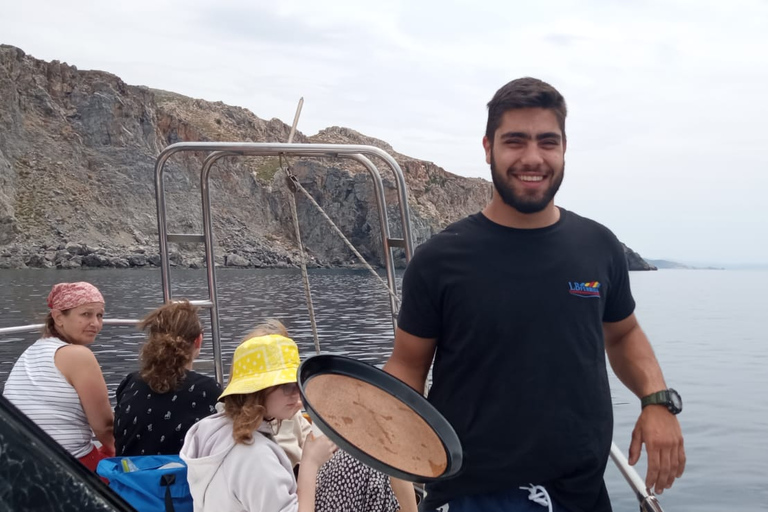 Z Rethymno: Kourtaliotiko, Preveli Palm Beach i Damnoni