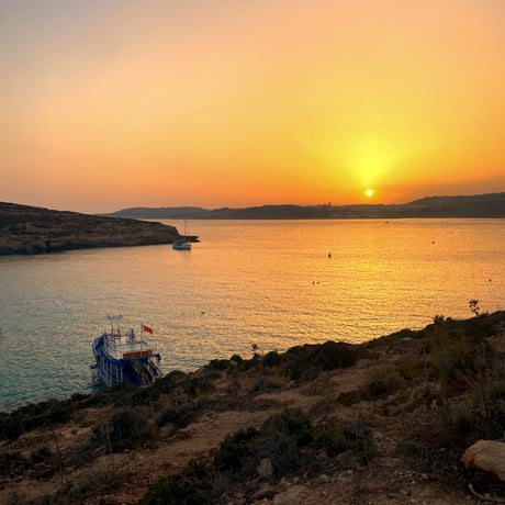From Malta: Blue Lagoon Sunset Cruise
