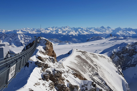 Glacier 3000 & Château d'Aigle - Private Van from Montreux