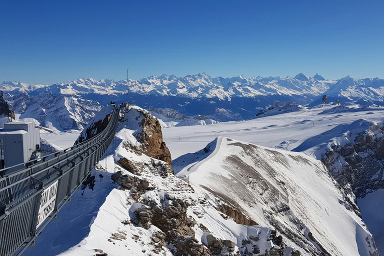 Glacier 3000 & Château d'Aigle - Private Van from Montreux