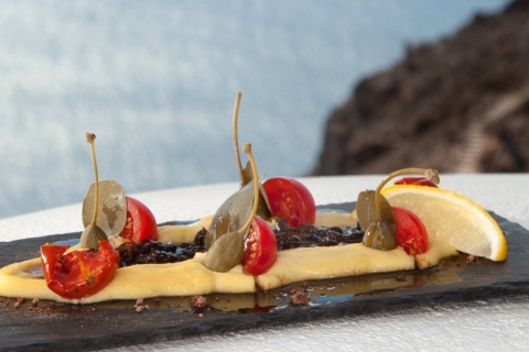 Santorin : cours de cuisine avec dégustation de vin ou visite de la plageCours de cuisine uniquement