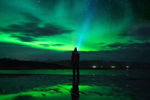 Vanuit Reykjavik: Noorderlicht mysterietour van 3-5 uurTour in het Engels met ophaalservice hotel