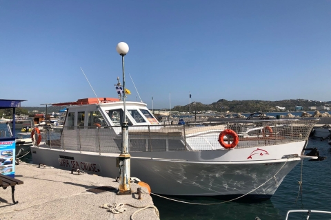 Faliraki: Bootsfahrt zu den Buchten Ladiko, Traganou und Antony Quinn