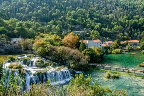 Privat Krka National Park & Klis Fortress fra Split