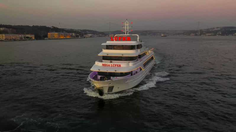 bosphorus dinner cruise by catamaran with private table