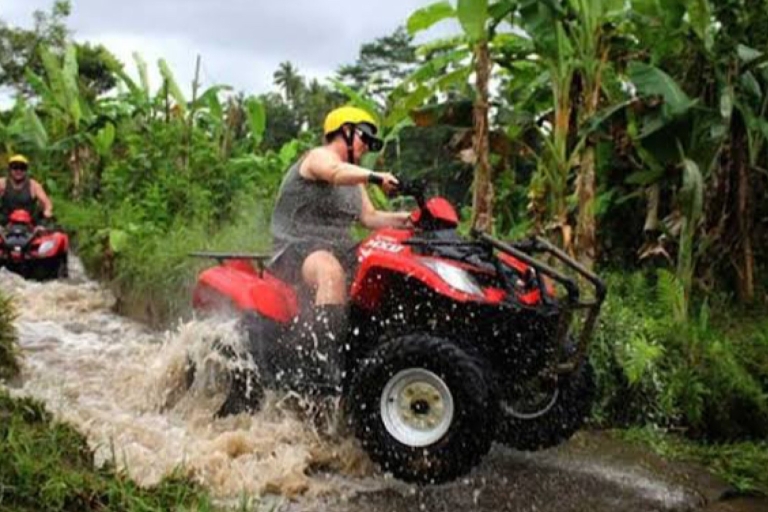 Bali: Ubud ATV und Blaue Lagune Schnorcheltour mit MittagessenTour mit Tandem-ATV-Fahrt und Transfer