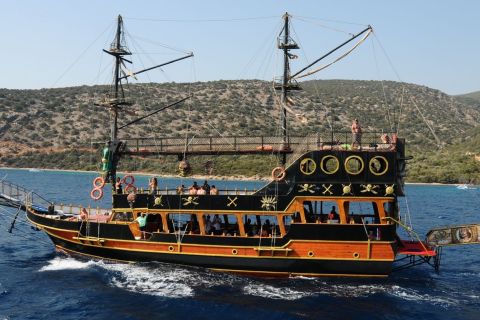 Gita a bordo di una barca pirata da Bodrum