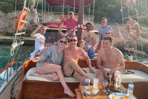 Bodrum: Ganztägige Bootsfahrt zu den türkischen Malediven