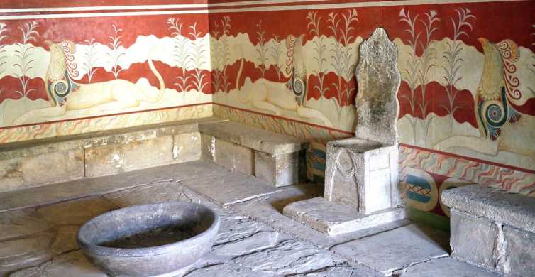 Heraklion Malia & Agia Pelagia Day Trip to Knossos Palace GetYourGuide