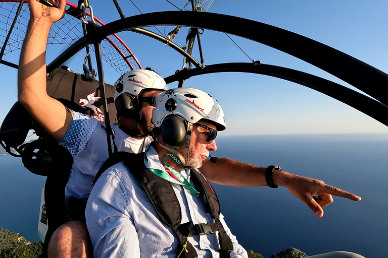 Vatos: Paramotor Flight over Corfu's Western Coastline