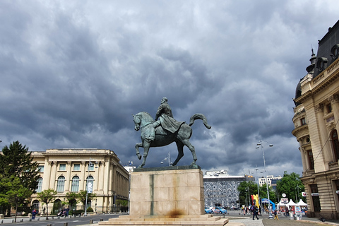 Bucarest: visite en voiture des points forts de la villeOption standard