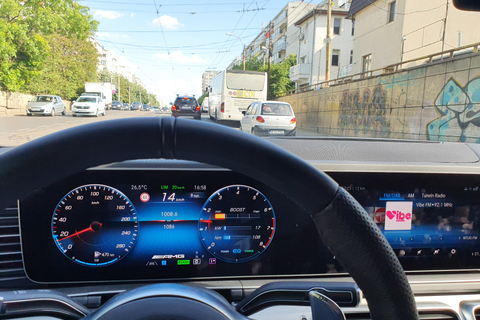 Bucarest: visite en voiture des points forts de la villeOption standard