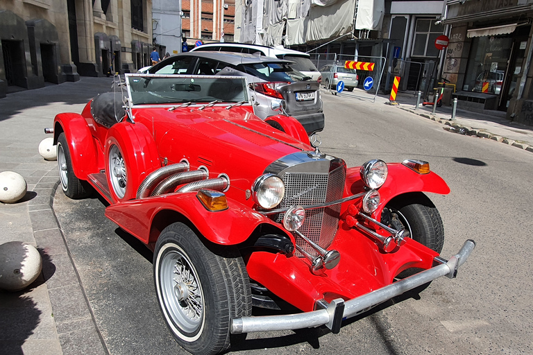 Bucarest: visite en voiture des points forts de la villeOption standard