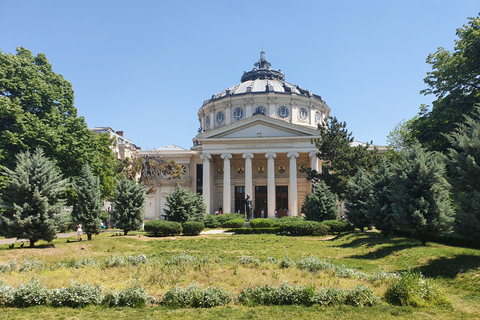 Bucarest: visite en voiture des points forts de la villeOption standard