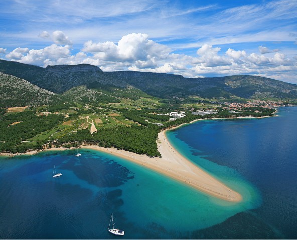 Visit From Brač Panoramic Flight over Brač, Hvar, Šolta, & Split in Makarska