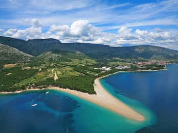 From Brač: Panoramic Flight over Brač, Hvar, Šolta, & Split