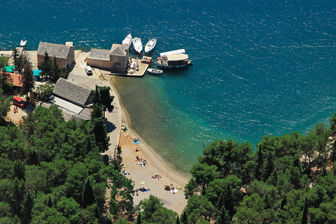 From Brač: Panoramic Flight over Brač, Hvar, Šolta, & Split