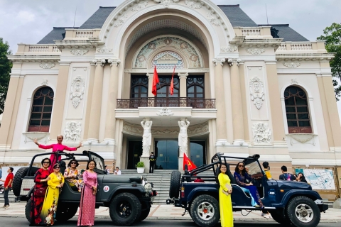 Ho Chi Minh-stad privétour per jeepMiddagtour