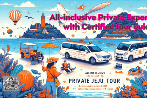 Les joyaux cachés de Jeju : Visite privée tout compris (guide certifié)