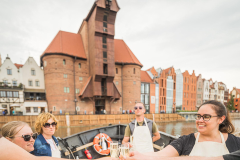 Gdańsk: Motławakryssning med pierogiprovning