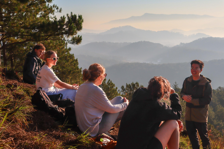 Dalat: Cloud Chasing packaged hike - Sunrise Pickup Included Group Packaged Tour - Free photo & video taken by tour guide