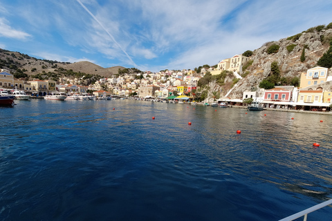 Rhodes Town: Symi Full-Day Yacht Cruise with Meal & Drinks