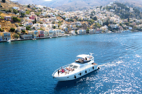 Rhodes Town: Symi Full-Day Yacht Cruise with Meal & Drinks
