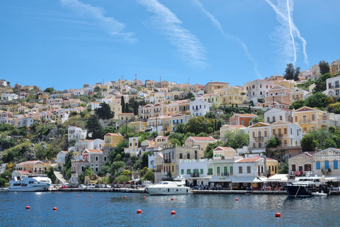 Rhodes Town: Symi Full-Day Yacht Cruise with Meal & Drinks