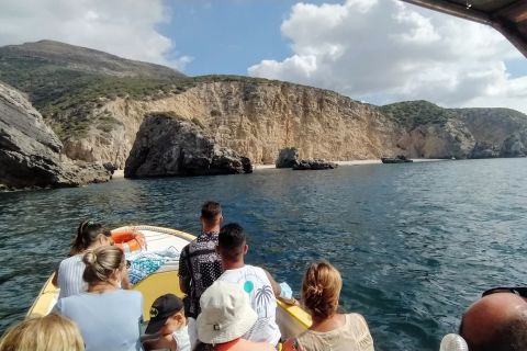 From Sesimbra: Ribeira do Cavalo Beach and Caves Boat Tour