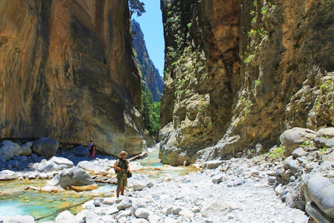 Depuis Héraklion: excursion d'une journée dans les gorges de Samaria et Agia Roumeli