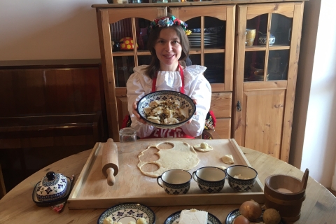 Cracovie: cours de cuisine à domicile Pierogi