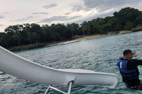Puerto Plata: Party Catamaran to Sosua Bay Puerto Plata: Party Boat Catamaran to Sosua Bay