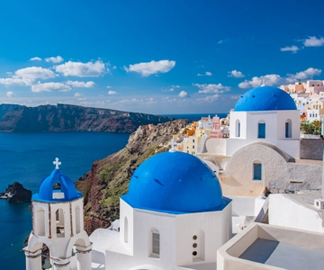 From Heraklion/Crete: Santorini Island Guided Day Trip