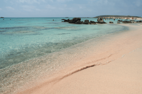 Depuis la Crète : excursion d'une journée à Elafonisi avec prise en charge incluseDepuis la Crète : excursion d'une journée sur l'île d'Elafonissi