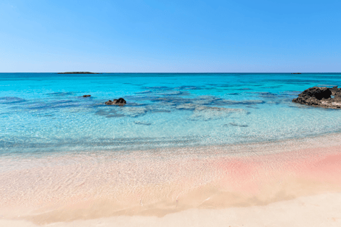 Depuis la Crète : excursion d'une journée à Elafonisi avec prise en charge incluseDepuis la Crète : excursion d'une journée sur l'île d'Elafonissi