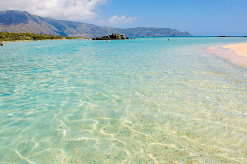 Depuis la Crète : excursion d'une journée à Elafonisi avec prise en charge incluseDepuis la Crète : excursion d'une journée sur l'île d'Elafonissi