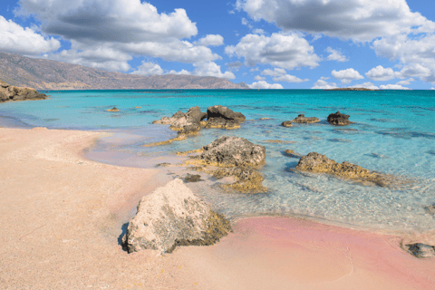 De Heraklion: excursão de um dia à praia de Elafonisi com coletaCaptura de Anisaras, Analipsi e Gouves