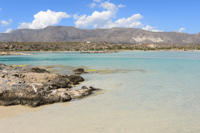 Depuis la Crète : excursion d'une journée à Elafonisi avec prise en charge incluseDepuis la Crète : excursion d'une journée sur l'île d'Elafonissi