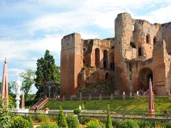 Eintrittskarte für Schloss Kenilworth und den elisabethanischen Garten