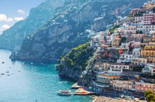 Castellammare oder Sorrento: Positano und Amalfi Mini-Kreuzfahrt